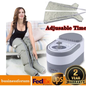 UPS for Lymphedema Recover Pneumatic Compression Leg Massager Machine Pump Boots - Picture 1 of 11