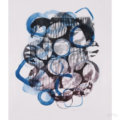 INA GEISSLER ORIGINAL FARBRADIERUNG DAP STONES BERLIN HANDSIGNIERT VP: 180€* - Bild 1 von 4