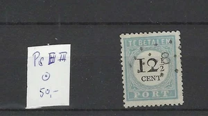 Nederland P8E-III Port 1881 met puntstempel 8 VFU/gebr CV 55 € - Bild 1 von 2
