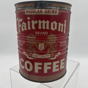 Fairmont Coffee Tin, 2 lb., Tacoma Grocery Co, Tacoma, Aberdeen & Centralia, WA - Picture 1 of 10