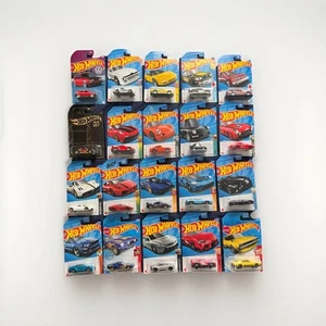 Hot Wheels Lot of 20 New Sealed real Model Cars. JDM, Porsche, Pagani, Muscle, - Picture 1 of 6