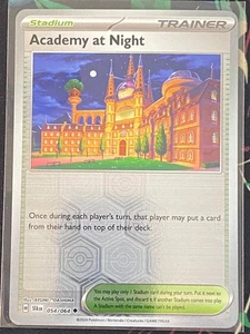 Academy at Night 054/064 Reverse Holo | Trainer Stadium | Shrouded Fable Pokémon - Picture 1 of 1