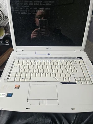 Acer Aspire 5920 Working But Needs Operating System No Charger. - Image 1 of 4