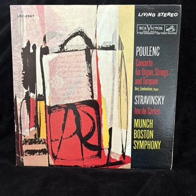 RCA Living Stereo LSC-2567 POULENC & STRAVINSKY - MUNCH - ST LP WD 1961.. - Image 1 of 4