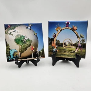 KUDU-LAH RALEIGH NC TRAVEL CRITTERS IMAGEN POP ART LOTE DE 2: 1/150, 2/150 - Imagen 1 de 6