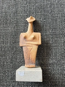Vintage Reproduction Cycladic Figurine - 16cm - Bild 1 von 6
