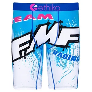 Ethika The Staple Underwear Boxer Briefs FMF Maxx'd Out White Blue Mens XLarge - Picture 1 of 4
