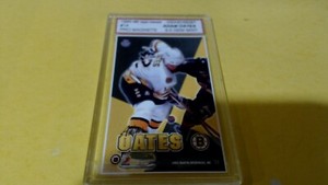 1995-96 PRO MAGNETS ADAM OATES  TEST Proof #14 GRADED 9.5 KSA 