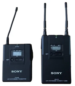 Sony Funkmikrofon Set UTX-B2 / URX-P2 Kanal 67-69 838.025-862.000MHz in sehr gutem Zustand - Bild 1 von 6