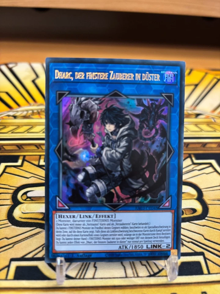 Yugioh Dharc der Finstere Zauberer in Düster Ultra Rare RA03-DE048 - Bild 1 von 1