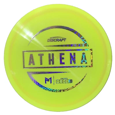Paul McBeth Athena First Run Yellow Disc 164-166 Grams Disc Golf Brand NEW! - Image 1 of 4