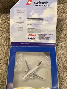 Gemini Jets 1:400 Swissair A319 (HB-IPV) Diecast Airplane - Picture 1 of 5