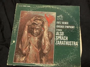FRITZ REINER Strauss ALSO SPRACH ZARATHUSTRA Stereo LP Chicago Symphony LSC-2609 - Imagen 1 de 9
