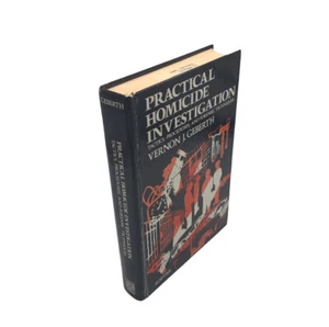 Practical Homicide Investigation by Vernon J. Geberth 1983 Textbook 1st Edition - Picture 1 of 7