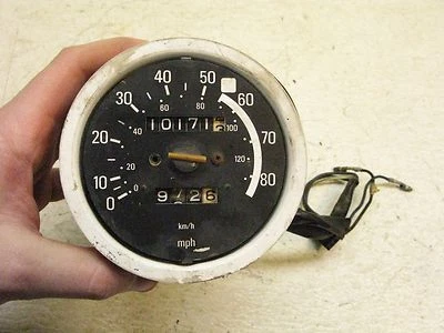 1979 yamaha xs650 ohc y433~ speedo speedometer gauge - Image 1 of 4