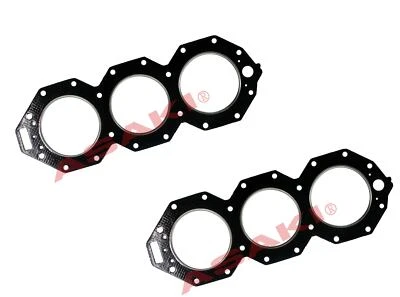 For OMC Johnson Evinrude 200-225 HP V6 Gasket 333670, 777420,18-3839, 34590 X2 - Image 1 of 4