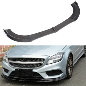 Parachoques delantero labio de la barbilla para Mercedes Benz W218 CLS400 CLS550 15-16 fibra de carbono - Imagen 1 de 12