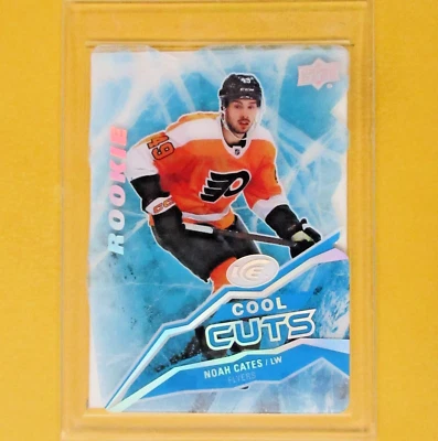 NOAH CATES  2022-23 ROOKIE ICE COOL CUTS   #CC-26  Philadelphia Flyers - Image 1 of 4