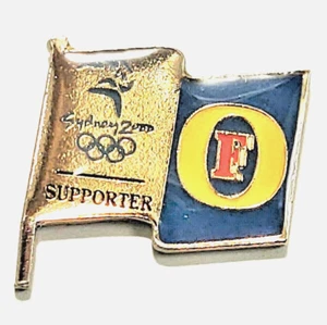 2000 Sydney Olympische Spiele Fosters Bier Flagge Hut Pin Anstecknadel - Bild 1 von 1
