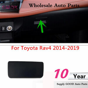 1PC Black Car Glove Box Compartment Lid Latch Handle For Toyota Rav4 2014-2019
