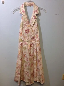 Amanda Smith Size 10 Pink Green Yellow Flower Summer Design New Tags - Bild 1 von 12