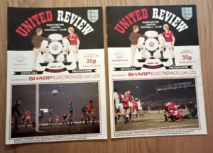 Manchester United 1984/85 Home FA Cup Programmes from menu - Picture 1 of 3