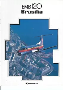 Aircraft Brochure - Embraer - EMB 120 Brasilia - ASA front cover c1986 (B525) - Bild 1 von 1
