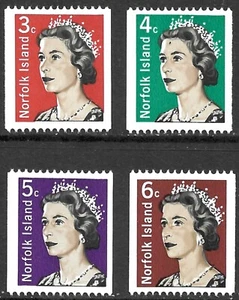 Norfolk Island Scott 116-118A QEII VF Mint Never Hinged. - Picture 1 of 5