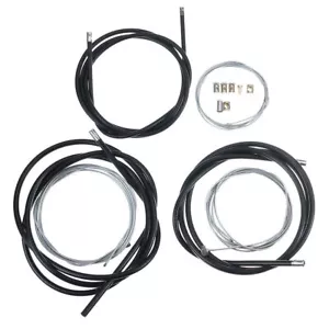 Cable Kit Universal Motorcycle Clutch Cable + Brake Cable + Throttle Cable Set - Picture 1 of 6