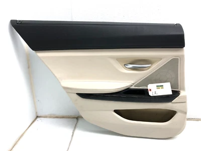 2012 - 2018 BMW 650i F06 LEFT DRIVER REAR INTERIOR DOOR PANEL OEM. - Image 1 of 4