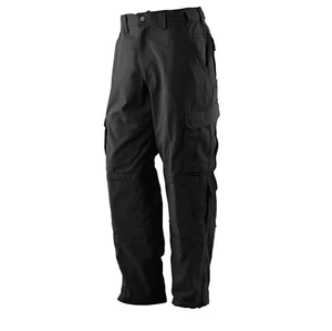 Tru-Spec TRU Xtreme Pants NYCO Rip-Stop Black W/Knee Insets 50/50 NYCO RS - Picture 1 of 5