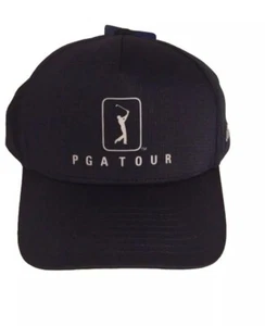 pga tour golf hat Ball Cap Navy Blue Adjustable new With Tags - Picture 1 of 9