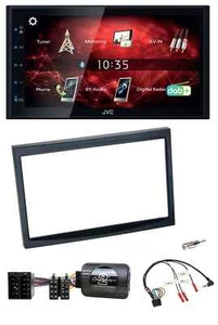 JVC DAB USB Bluetooth 2DIN Lenkrad Autoradio für Citroen C3 C2 Berlingo schwarz - Bild 1 von 7