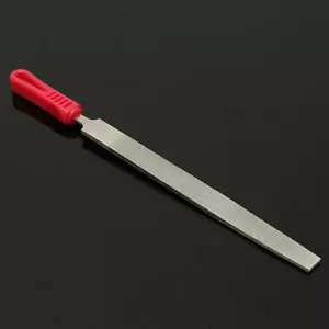 10'' 250mm 120 Grit Alloy Long Diamond Coated Flat File Filing Stone Thick 5mm - Picture 1 of 6