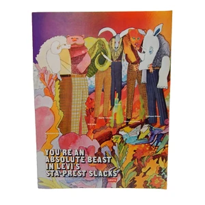 LEVI'S 1969 ADVERTISING - Picture 1 of 1