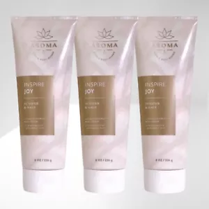 3er-PACK BATH & BODY WORKS AROMATHERAPIE INSPIRE JOY WACHOLDER & SALBEI KÖRPERCREME 8 UNZEN - Bild 1 von 4