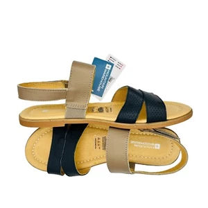 Mountain Warehouse Womens Vacation Strap Flat Leather Sandal Size 9 NWT - Picture 1 of 6