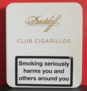 Davidoff Club Cigarillos Collectible Empty Tin Box - Picture 1 of 16