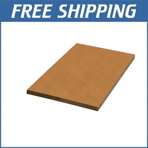 Versatile 24" x 12" Corrugated Cardboard Sheets - 50 Count for Mail & Crafting - Picture 1 of 8