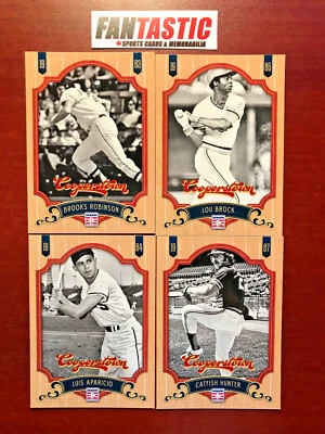 2012 Panini Cooperstown Baseball Card YOU PICK - Base Cards of HOFers - Image 1 of 2