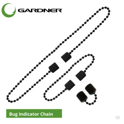 Gardner Tackle Bug Bite Indicator Bobbin Spare Chains - Carp Pike Coarse Fishing - Image 1 of 3