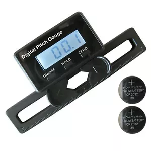 TL90 Digital Pitch Gauge Angle Tester Gauge LCD Backlight Display Blades Angle - Picture 1 of 4