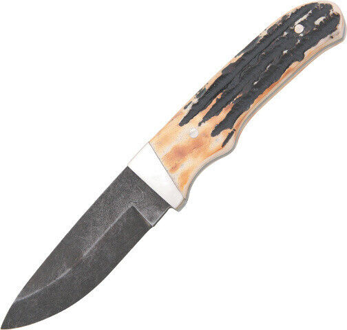 Bear & Son Damascus Steel Blade Full Collectible Fixed Blade Bear & Son Damascus Steel Blade Full Collectible Fixed Blade