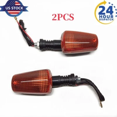 2x For Yamaha Rear Turn Signal Light Lamp TW200 XT225 XT250 FZR400 XT600 XJ600S - Image 1 of 4