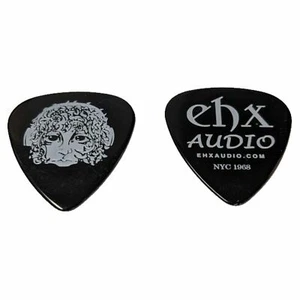 Electro-Harmonix Ram's Head Logo Guitar Picks, Medium, Black, 10-Pack - Picture 1 of 4