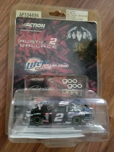 2003 Action Rusty Wallace #2 Miller Lite 1:64 Dodge Intrepid Goo Goo Dolls  - Bild 1 von 3