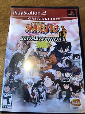 Naruto: Ultimate Ninja-Greatest Hits(Sony PlayStation 2, 2006)-Case Only No Game - Image 1 of 4
