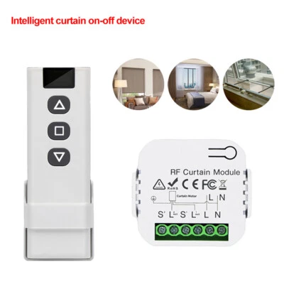NEW Tuya Curtain Switch Smart Life WiFi Blind Switch For Electric Roller Shutter - Image 1 of 4