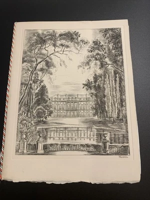 Menu Général De Gaulle - Président D’Italie Antonio Segni 19 /2/1964 Décaris - Photo 1/4