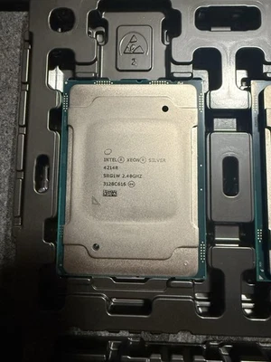 Intel Xeon Silver 4214R 2,4 ГГц до 3,5 ГГц 16,5 МБ 12-ядерный 100 Вт LGA3647 SRG1W - Изображение 1 из 2